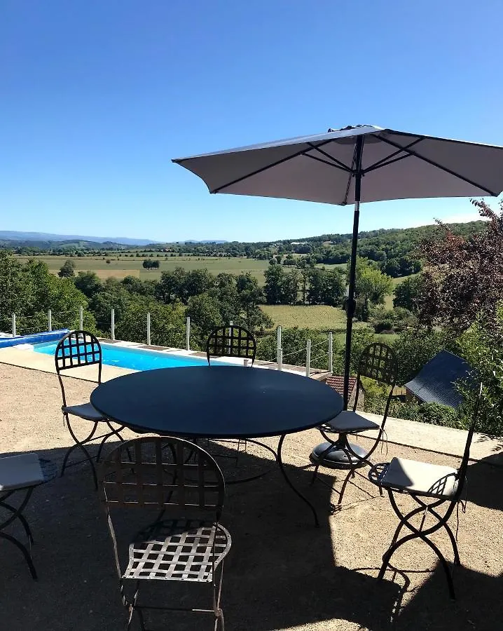 Holiday home Maison Avec Vue Exceptionnelle Et Piscine Privative Saint-Felix-de-Lunel